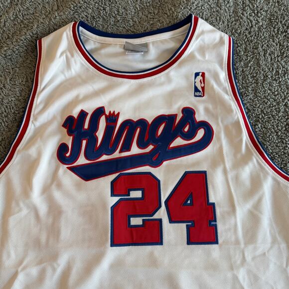 Vintage 2002 Authentic Reebok NBA Sacramento Kings Bobby Jackson HWC Jersey 52 - Picture 2 of 8